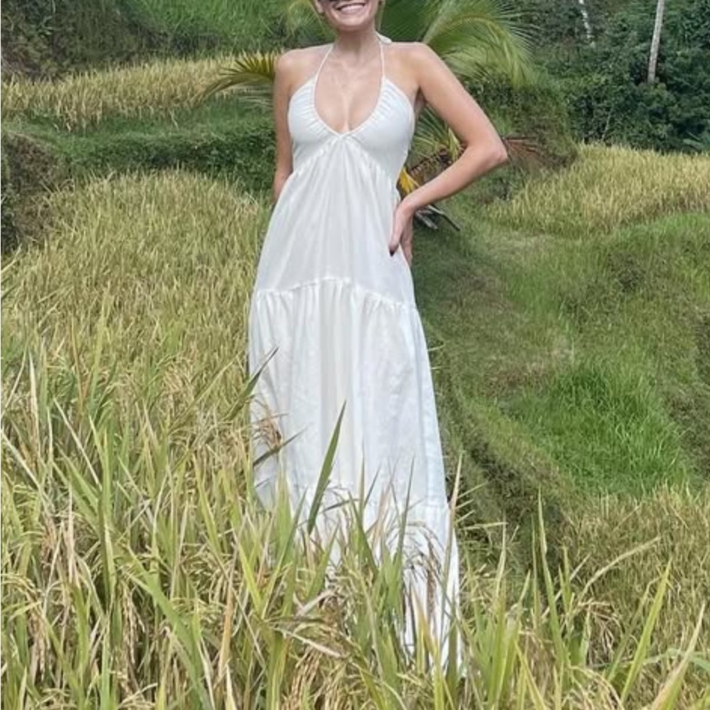 Princess Polly Maxi Linen Dress